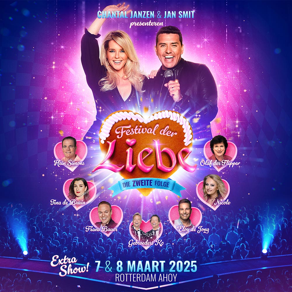 Extra show toegevoegd aan Festival der Liebe 2025!